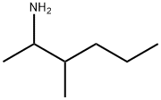 3-Methyl-2-hexanamine Struktur