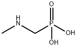 N-METHYLAMINOMETHYL PHOSPHONIC ACID Struktur