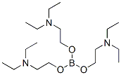 Boric acid tris[2-(diethylamino)ethyl] ester Struktur