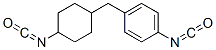 4-[(4-Isocyanatocyclohexyl)methyl]phenyl isocyanate Struktur