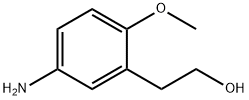 Benzeneethanol, 5-amino-2-methoxy- (9CI) Struktur