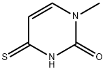 1-Methyl-4-thioxo-3,4-dihydropyrimidine-2(1H)-one Struktur