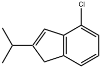 4-CHLORO-2-ISOPROPYL-1H-INDENE Struktur