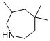 hexahydro-3,5,5-trimethyl-1H-azepine Struktur