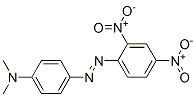 N,N-Dimethyl-4-[(2,4-dinitrophenyl)azo]aniline Struktur