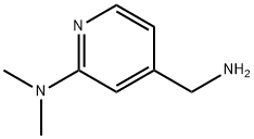 4-(aminomethyl)-N,N-dimethylpyridin-2-amine Struktur