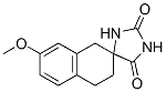 7-Methoxyspiro[tetralin-2,4'-imidazolidine]-2',5'-dione Struktur