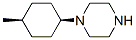 Piperazine, 1-(cis-4-methylcyclohexyl)- (9CI) Struktur