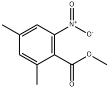 2,4-DIMETHYL-6-NITRO-BENZOIC ACID METHYL ESTER Struktur