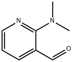 3-Pyridinecarboxaldehyde,  2-(dimethylamino)- Struktur