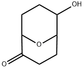 9-Oxabicyclo[3.3.1]nonan-2-one, 6-hydroxy- Struktur