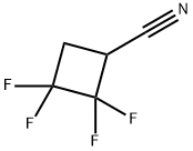 1-CYANO-2,2,3,3-TETRAFLUOROCYCLOBUTANE Struktur