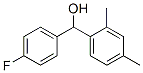 α-(4-Fluorophenyl)-2,4-dimethylbenzenemethanol Struktur