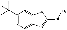 2(3H)-Benzothiazolone,6-(1,1-dimethylethyl)-,hydrazone(9CI) Struktur