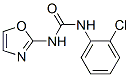 1-(o-Chlorophenyl)-3-(2-oxazolyl)urea Struktur