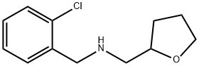 (2-CHLORO-BENZYL)-(TETRAHYDRO-FURAN-2-YLMETHYL)-AMINE Struktur