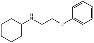 N-(2-phenoxyethyl)cyclohexanamine Struktur