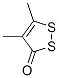 4,5-Dimethyl-3H-1,2-dithiol-3-one Struktur