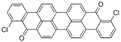 1,10-Dichlorobenzo[rst]phenanthro[10,1,2-cde]pentaphene-9,18-dione Struktur