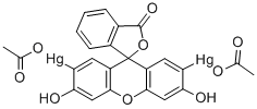 FLUORESCEIN MERCURIC ACETATE Structure