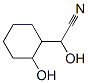 Cyclohexaneacetonitrile, alpha,2-dihydroxy- (9CI) Struktur