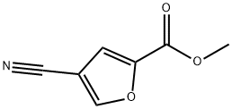 2-Furancarboxylicacid,4-cyano-,methylester(9CI) Struktur