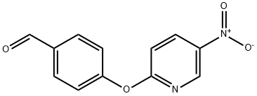 4-[(5-nitropyridin-2-yl)oxy]benzaldehyde Struktur