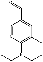 6-(diethylaMino)-5-Methylnicotinaldehyde Struktur