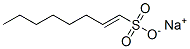 1-Octene-1-sulfonic acid sodium salt Struktur