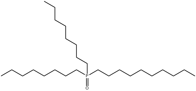 Phosphine oxide,decyldioctyl- Struktur