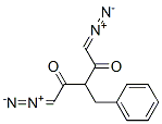 1,1-Bis(diazoacetyl)-2-phenylethane  Struktur