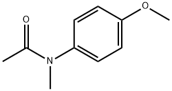 N-Methyl-N-(4-methoxyphenyl)acetamide Struktur