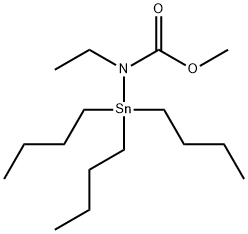 METHYL ETHYL(TRIBUTYLSTANNYL)CARBAMATE Struktur