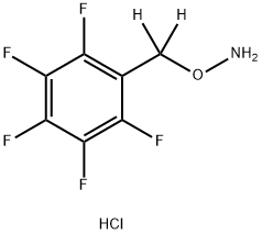 O-(2,3,4,5,6-PENTAFLUOROBENZYL-ALPHA,ALPHA-D2)-HYDROXYLAMINE HCL Struktur