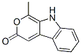 1-METHYLPYRANO(3,4-B)INDOL-3(9H)-ONE Struktur