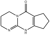 Cyclopenta[d]pyrimido[1,2-a]pyrimidin-6(2H)-one, 1,3,4,7,8,9-hexahydro- (9CI) Struktur