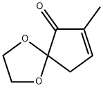 1,4-Dioxaspiro[4.4]non-7-en-6-one,  7-methyl- Struktur