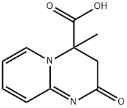 4-METHYL-2-OXO-3,4-DIHYDRO-2H-PYRIDO[1,2-A]PYRIMIDINE-4-CARBOXYLIC ACID Struktur