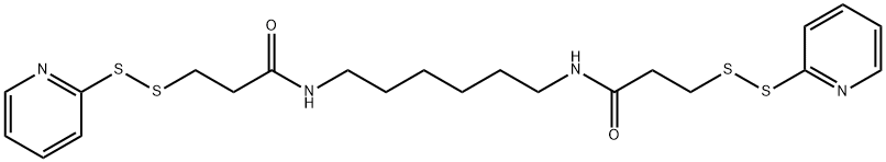 1,6-Hexane-bis-[3-(2-pyridyldithio)propionamide] Struktur