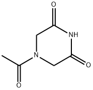 2,6-Piperazinedione,4-acetyl-(9CI) Struktur