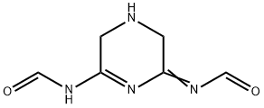 N,N'-(2,6-Piperazinediylidene)bisformamide Struktur