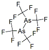 bis(trifluoromethyl)arsanyl-bis(trifluoromethyl)arsane Struktur