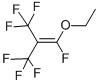 PERFLUOROISOBUTENYLETHYLETHER Struktur