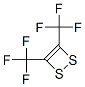 3,4-bis(trifluoromethyl)dithiete Struktur