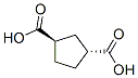 1,3-Cyclopentanedicarboxylic acid, (1R-trans)- (9CI) Struktur