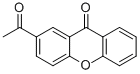 2-ACETYLXANTHEN-9-ONE Struktur