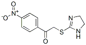 2-(p-Nitrophenacylthio)-2-imidazoline Struktur