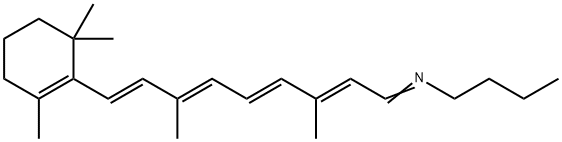 N-retinylidene-n-butylamine Struktur