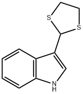 3-(1,3-Dithiolan-2-yl)-1H-indole Struktur