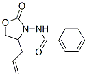 Benzamide, N-[2-oxo-4-(2-propenyl)-3-oxazolidinyl]- (9CI) Struktur